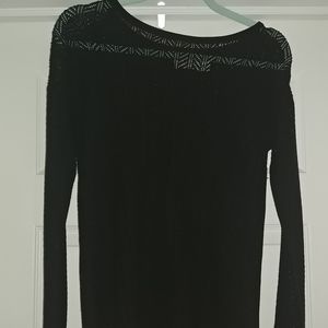 Black sweater.